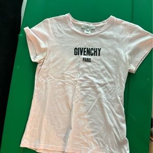 kids' pink givenchy shirt
